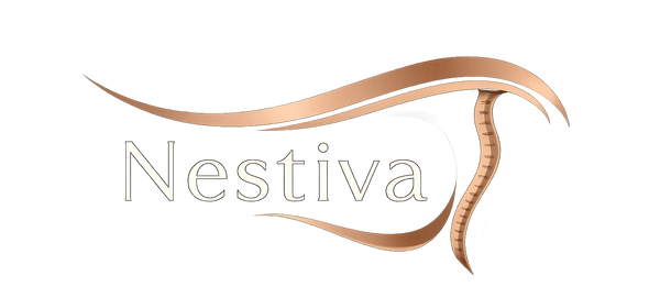 Logo Nestiva con scritta bianca